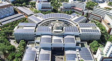 Vue aérienne de l’Université de Thammasat