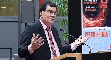 Luc Vigneault, codirecteur de l’ouvrage Préjugés, discrimination et exclusion en santé mentale