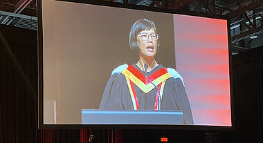 Discours de Janice J. Eng, lauréate d'un doctorat honoris causa