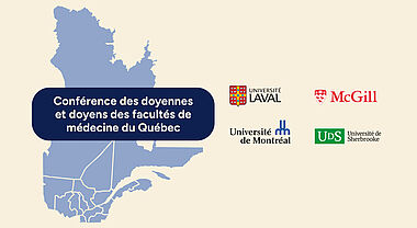 Conférence des doyennes et doyens des facultés de médecine du Québec, Université Laval, McGill, Université de Montréal, Université de Sherbrooke