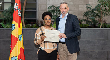 Louis Flamand et Aude Wantchecon