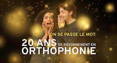 20 ans de rayonnement en orthophonie