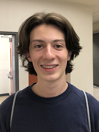Xavier Bédard, étudiant