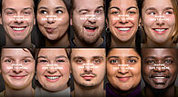 10 visages de personnes de toutes origines et de genre