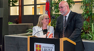 Francine Morrissette et Martin Cousineau