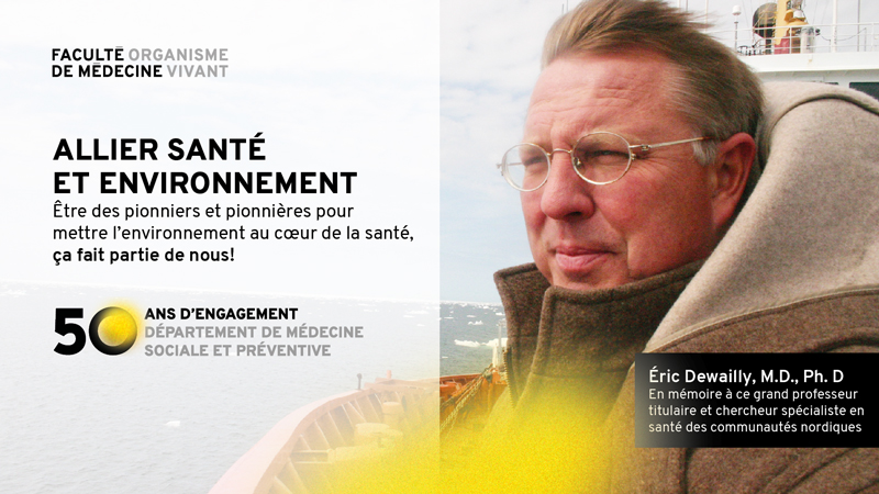 Allier santé et environnement, en mémoire d'Éric Dewailly