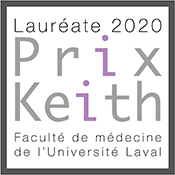 Prix Keith 2020 Faculté de médecine Université Laval