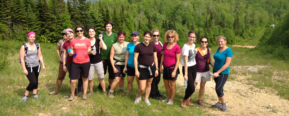 Activité de plein air faite en groupe de l'UMF 